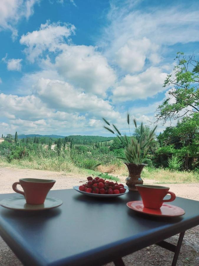 La Casa Di Elvira2 Villa Castelnuovo Berardenga Luaran gambar